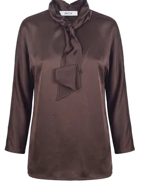 Jucca - Blusa - 480456 - Cioccolato - Jucca - FashionsVida