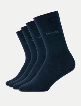 Business-Socken 2er Pack Blau 39-42