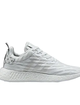 Nmd_r2 Primeknit Womens White Trainers - Size Uk 6.5 - Adidas - FashionsVida