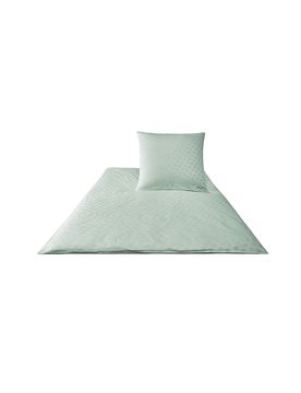 Joop Ropa de cama de satén Cornflower 70x90cm / 140x220cm Plata plata
