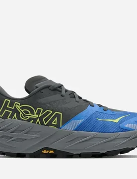 Men's Speedgoat 7 Trail Shoes in Outer Orbit/Virtual Blue, Size 11.5 W - HOKA - FashionsVida