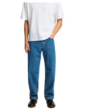 Jeans 220 Loose Fit Ben Kori Medium Blue Denim / 203 38 - Selected - FashionsVida