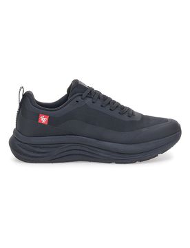 Sneakers da uomo nero stringate YH25253 42