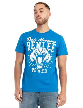 T-shirt à Manches Courtes Tiger Power Royal Blue / White XL