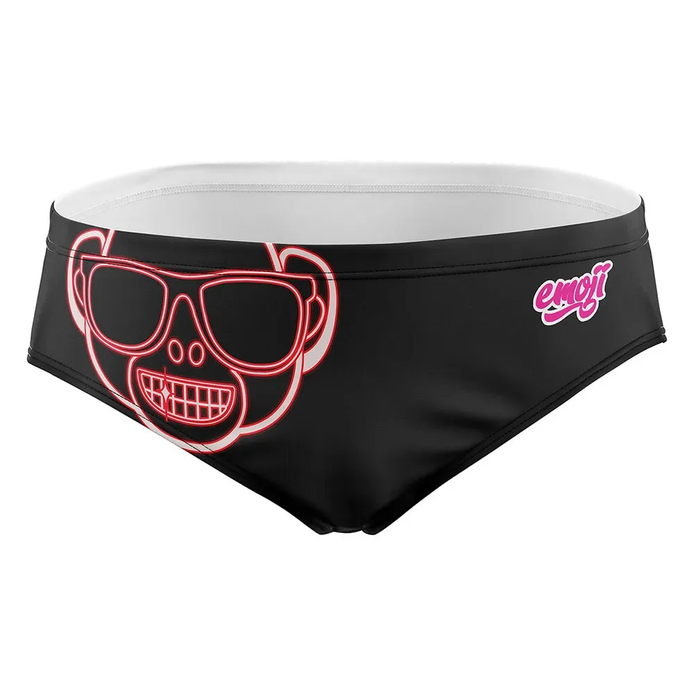 Otso Slip De Bain Emoji Monkey Neon - OTSO - FashionsVida