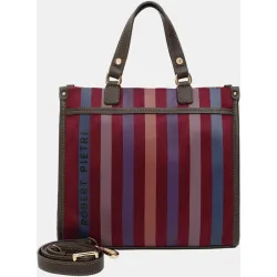 BOLSO SHOPPER MINI RAYAS DE COLORES