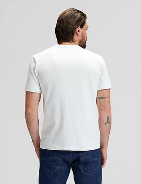 Relaxed Tee Bright White Größe S male