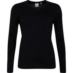 Pullover Team V-Neck, schwarz xs