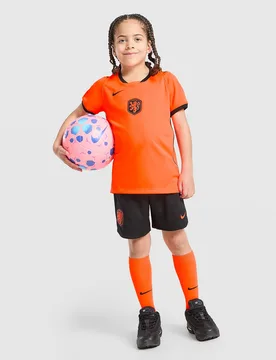 Niederlande 2026 Heimtrikot-Set Kleinkinder, Orange - unisex - Size: 5-6Y - Nike - FashionsVida