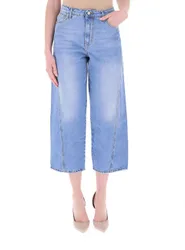 Jeans a palazzo BLU CHIARO L