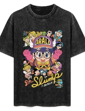 Dr.Slump T-Shirt Summer Print Short Sleeve Tee - Aliexpress - FashionsVida