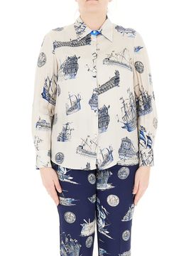 Camicia maniche lunghe AVORIO 56