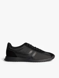 Zayn Tenn Lace-Up Trainers Black male