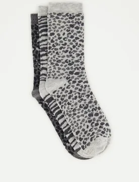 Pack de calcetines animal print de mujer - Easy Wear - FashionsVida