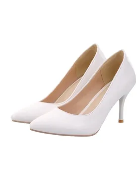 Plus Big Size 34-47 Shoes Woman 2017 New Arrival Wedding Ladies High Heel Fashion Sweet Dress Pointed Toe Women Pumps A-3 - Aliexpress - FashionsVida