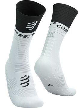 Mid compression socks v20 calcetines running Blanco (1)