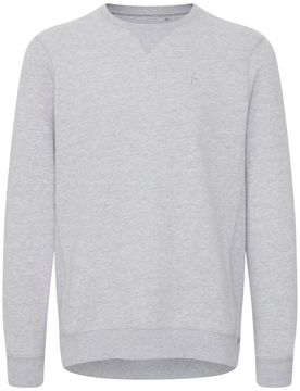 BLEND Sudadera gris moteado