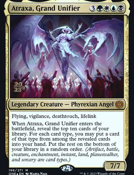 Atraxa, Grand Unifier (Prerelease Foil) Phyrexia: All Will Be One - Magic: The Gathering - FashionsVida