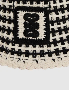 Gorro de mujer de pescador de ganchillo - sandro - FashionsVida