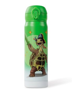 AWAVE Die Schule der Magischen Tiere Trinkflasche 380 ml Edelstahl Grün, Henrietta