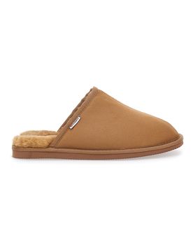 Pantofole Sabot Marroni con Pelo 64876 40