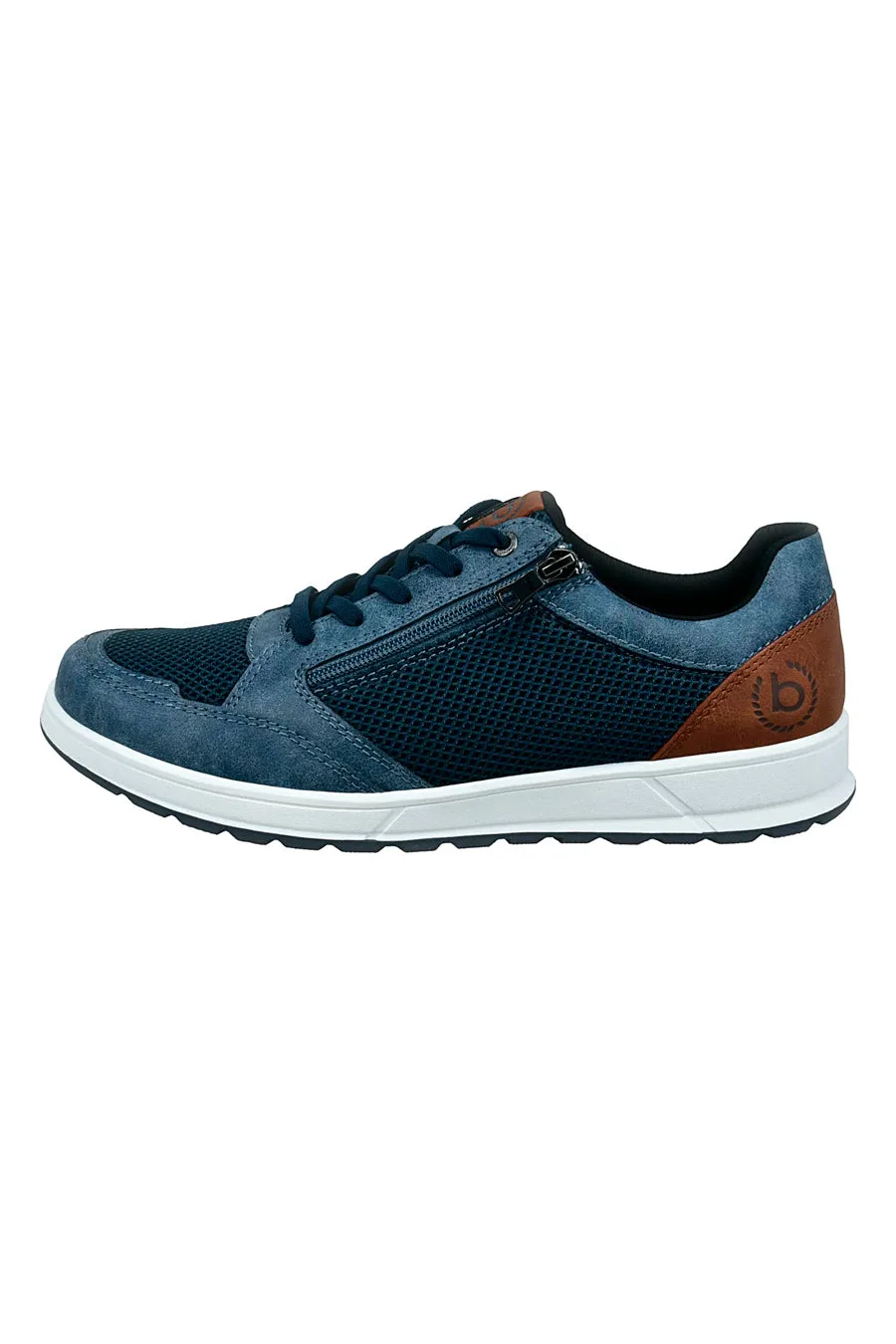 Scarpe Stringate Blu con Tomaia in Pelle 331AFB056900 43 - Bugatti - FashionsVida