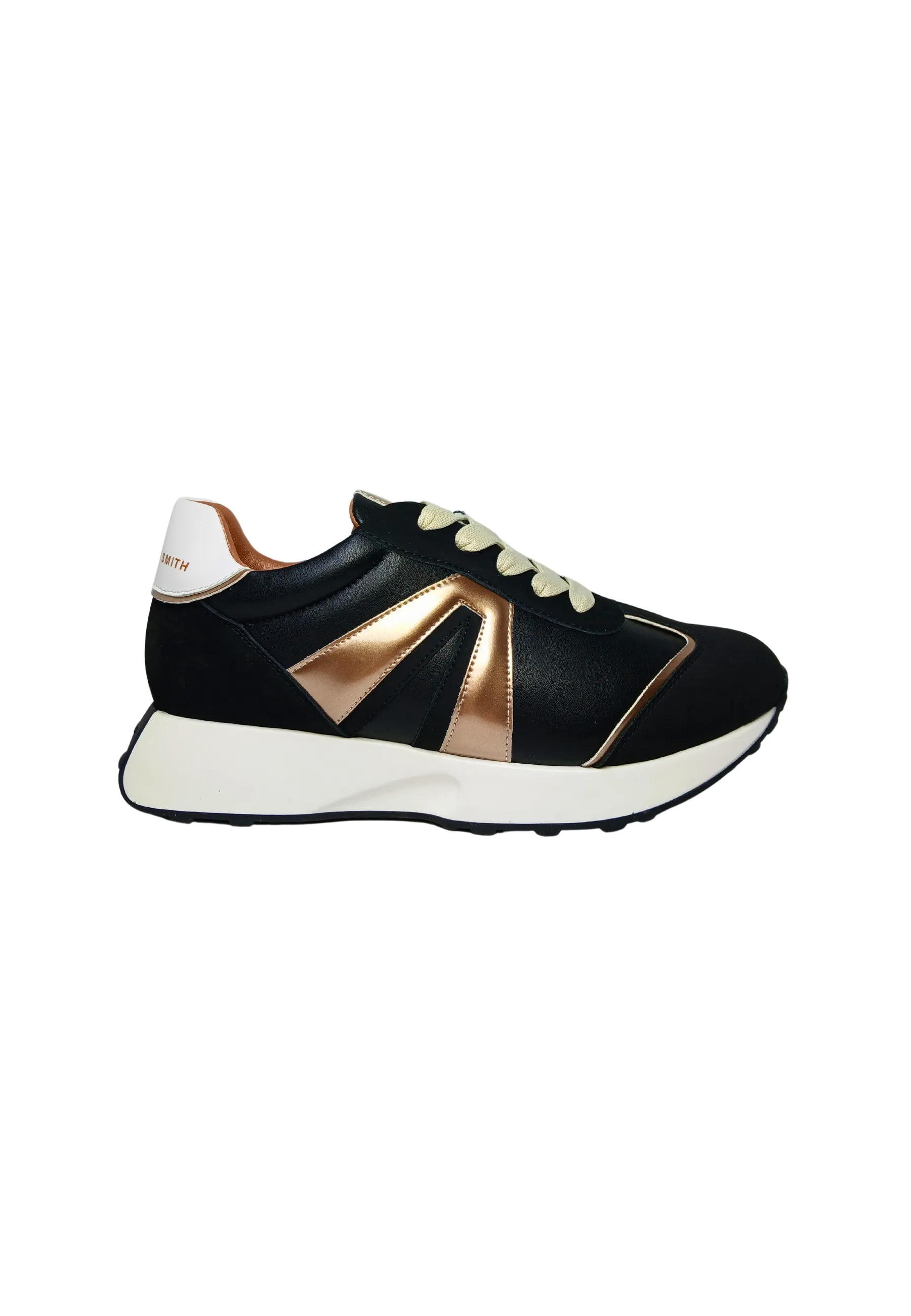 Scarpe Donna Sneakers Piccadilly Woman, Black Copper - Alexander Smith - FashionsVida
