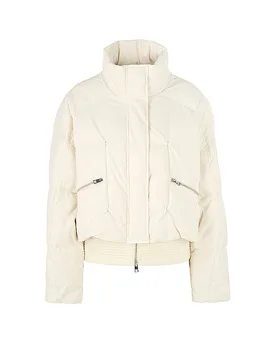 Chaqueta acolchada de plumón crema 40 - Marc cain - FashionsVida