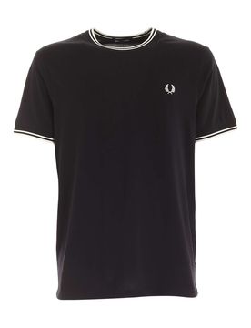 Fred Perry T-shirt con logo nero