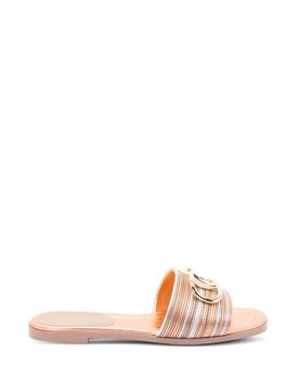 Valentino Vlogo Slide Sandals