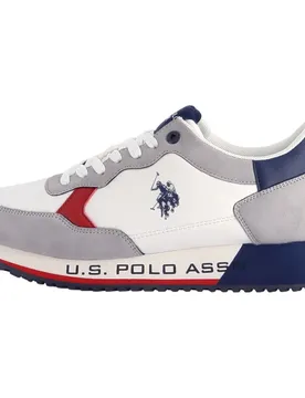 Baskets Cleef White / Red EU 44