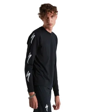 Maglietta A Maniche Lunghe Reign Black
