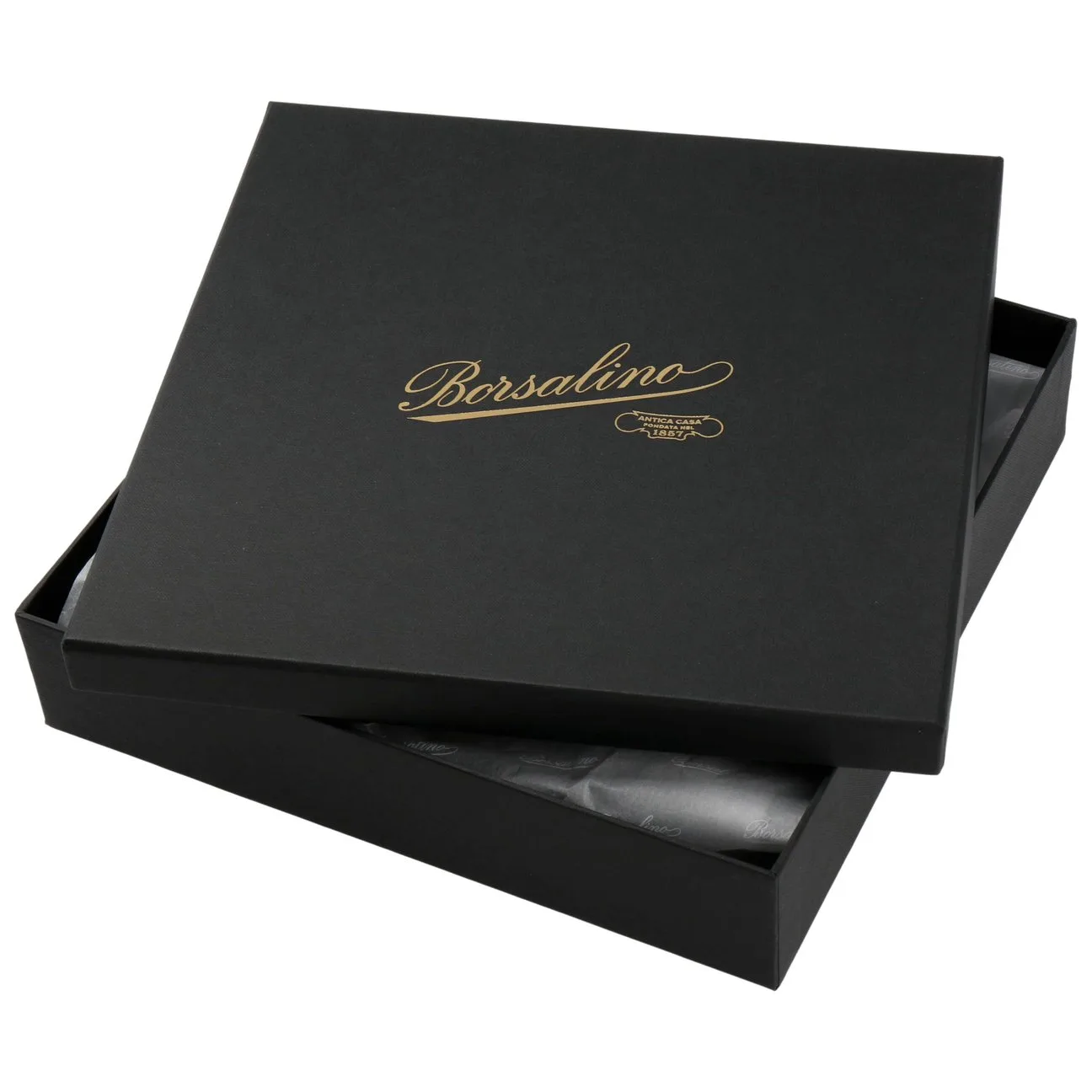 Cardboard Box for Beanies by - black - Female - Size: One Size - Borsalino - FashionsVida