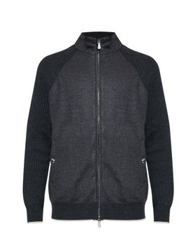 Giubbini uomo - giubbino full zip - grigio