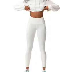 Drop Shot Noor Leggings White S