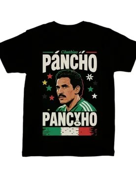 Fashion Chicano Mexico Pancho Villa T-Shirt. Summer Cotton Short Sleeve O-Neck Men's T Shirt New S-3XL - Aliexpress - FashionsVida