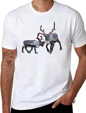 Santa Claus Reindeer T-Shirt anime tshirt anime t shirts for man T-Shirt - Aliexpress - FashionsVida