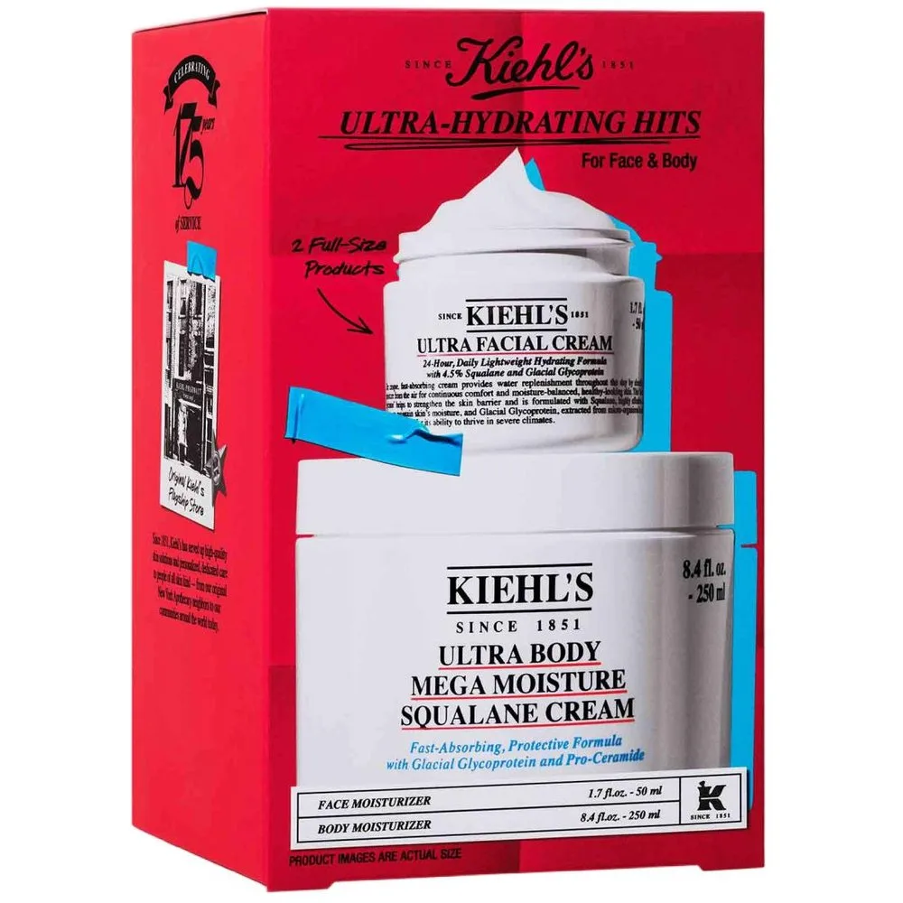 Estuche de Regalo Ultra-Hydrating Hits - Kiehl's - FashionsVida