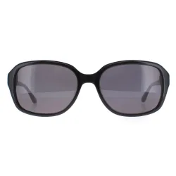 Women's Butterfly Black Grey 14905 Sunglasses - Black - Size: One Size