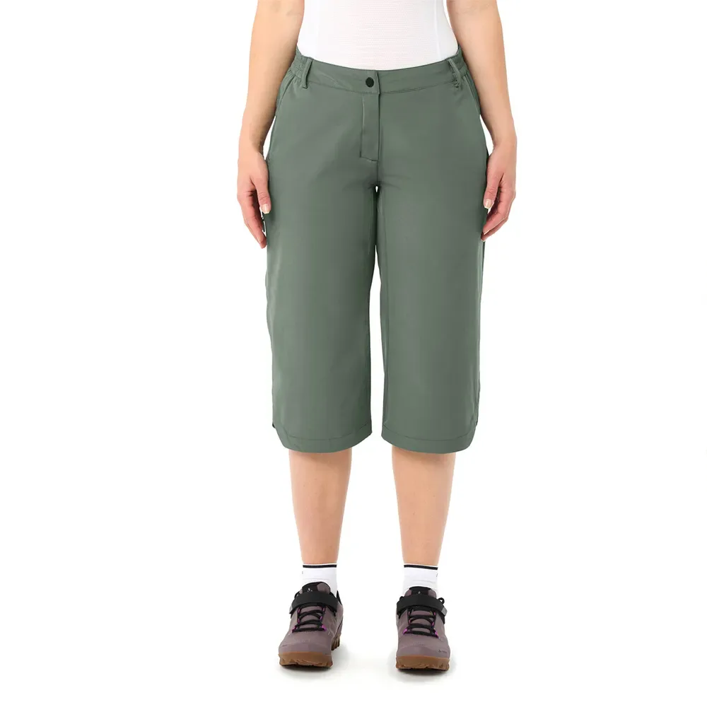 Pantaloni Tamaro Base Capri Agave - Vaude Bike - FashionsVida