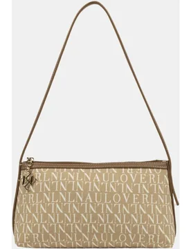 Bolso de mujer formato baguette triangular con monograma NL - Naulover - FashionsVida