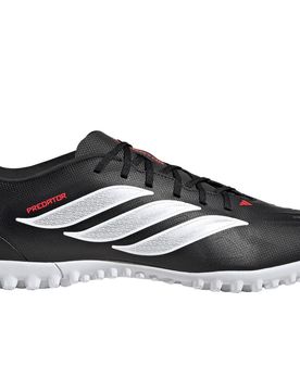Predator club tf botas de futbol multitaco y terreno duro Negro (44)