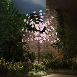 Solar-Dekobaum Kirschblüte 1,2 m