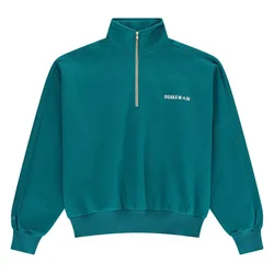 Half Zip Sweatshirt Transformative Teal S