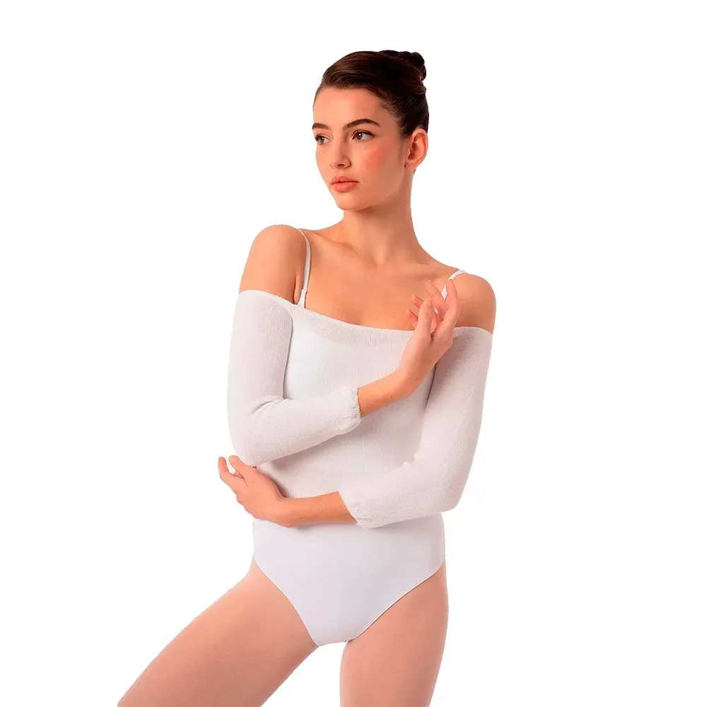 T-shirt à Manches Longues Donatella White S - Intermezzo - FashionsVida