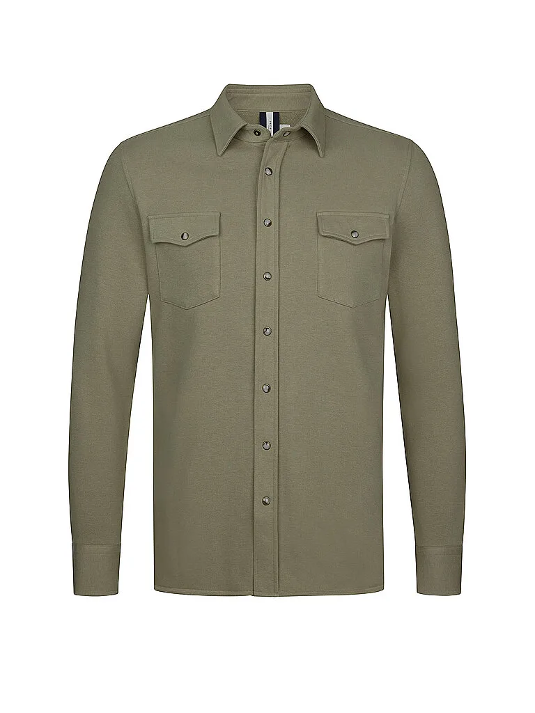 Overshirt grün L herren - Profuomo - FashionsVida