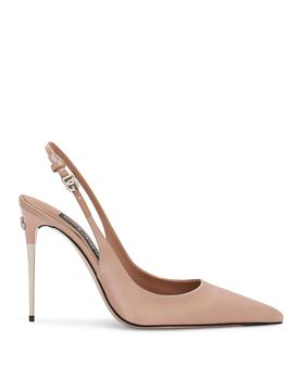 Dolce & Gabbana Slingback in raso