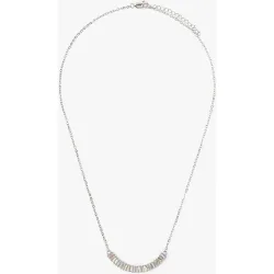 Collar corto con circonitas decorativas