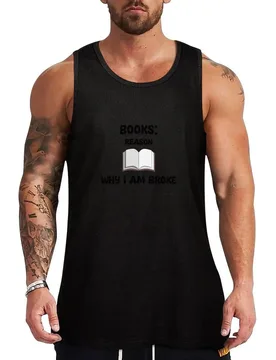 Books: the reason why I'm broke Tank Top Street Hip Hop Tank Top Casual Sleeveless Wear - Aliexpress - FashionsVida