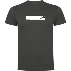 Swim Frame Short Sleeve T-shirt Dark Grey 3XL Men